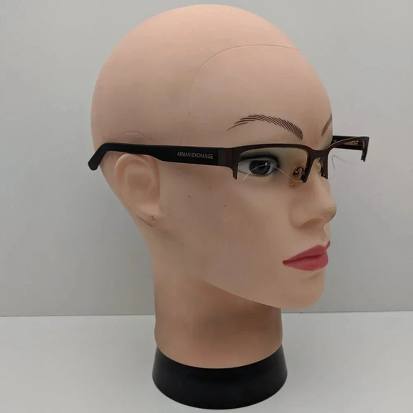 🕶️Armani Exchange AX1014 6058 Eyeglasses 53/17 145 /ALI830🕶️ - Picture 10 of 12